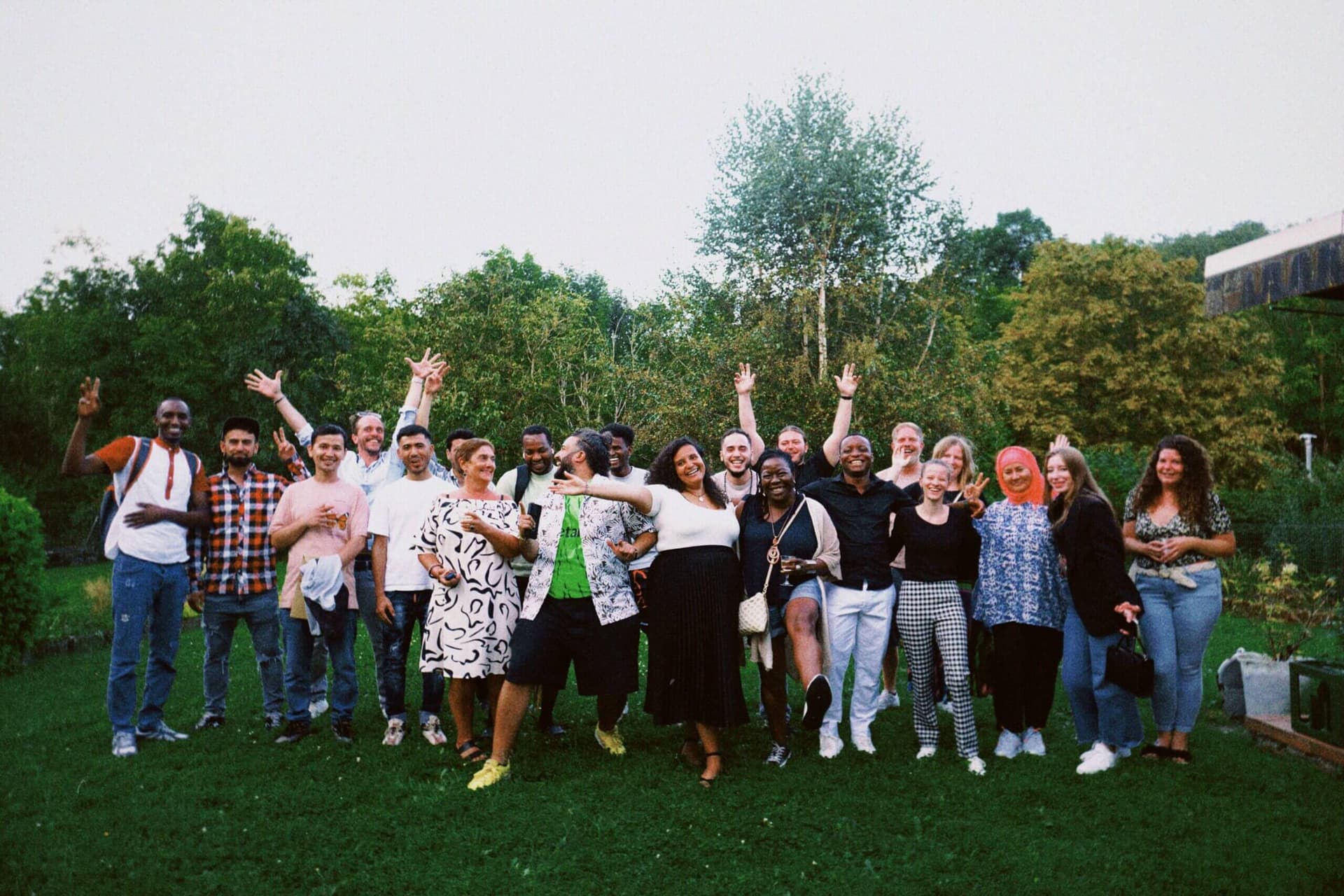 Youth Work Synergy (YWS) Group Photo in the About us section